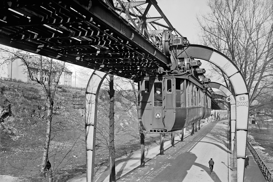 伍珀塔尔空铁　1940年照片