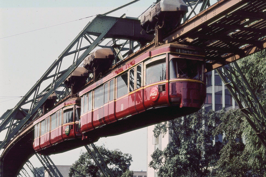 伍珀塔尔空铁　1970年照片