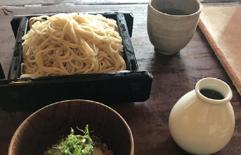 定番のお蕎麦のセット